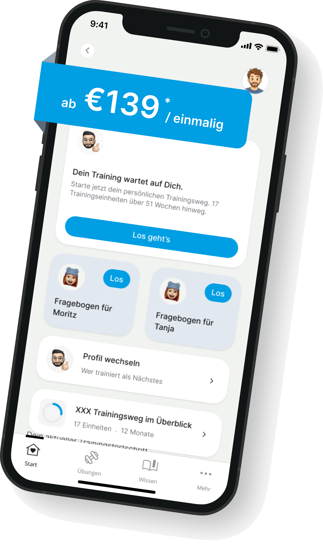 myLingra App – Trainings-Dashboard, ab €139 einmalig