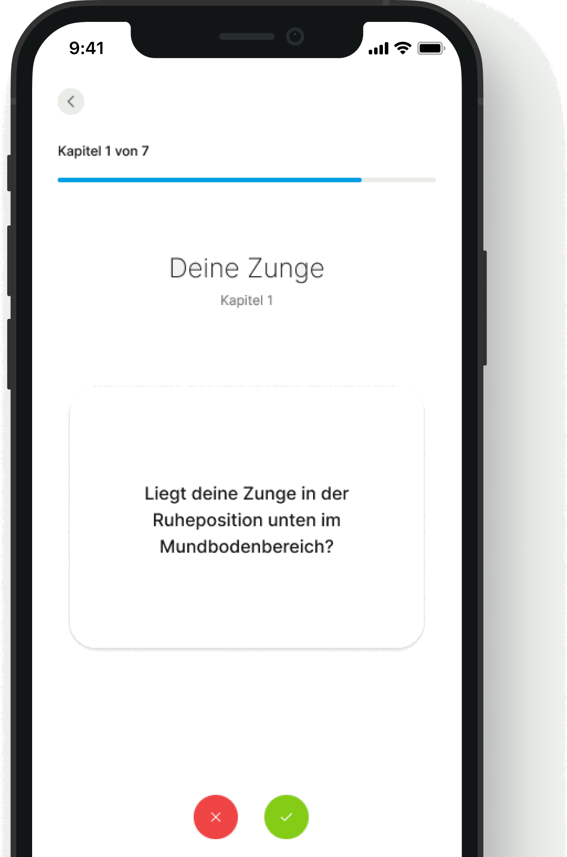 myLingra App – Deine Zunge, Kapitel 1 von 7